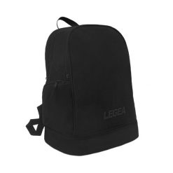 Plecak sportowy dla dorosłych czarny Bari 44. Czarne plecaki damskie Legea, bez wzorów, sportowe. W wyprzedaży za 104.00 zł.