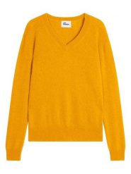Just Cashmere Kaszmirowy sweter "Nora" w kolorze żółtym rozmiar: L. Żółte swetry klasyczne damskie Just Cashmere, l, z kaszmiru, bez kołnierzyka. Za 348.90 zł.