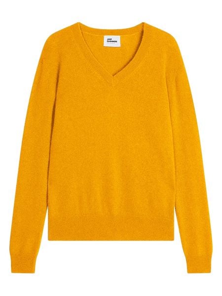 Just Cashmere Kaszmirowy sweter "Nora" w kolorze żółtym rozmiar: L. Żółte swetry klasyczne damskie Just Cashmere, l, z kaszmiru, bez kołnierzyka. Za 339.37 zł.