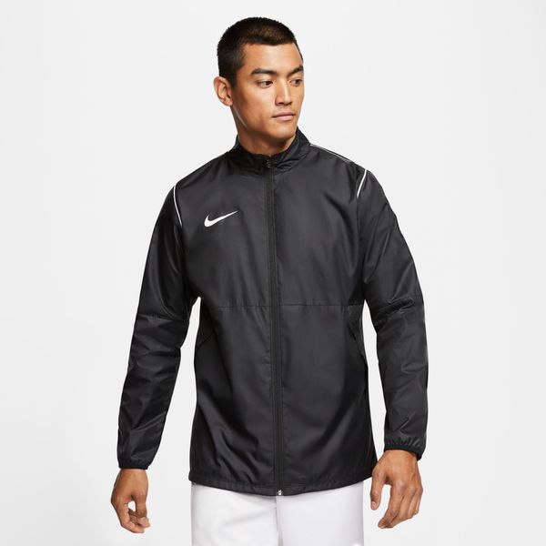 Kurtka Przeciwdeszczowa do biegania Męska Nike Park 20. Białe kurtki treningowe męskie Nike, m, bez wzorów, z syntetyku, do biegania. Za 259.99 zł.