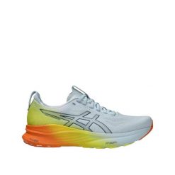 Buty biegowe ASICS Gel-Kayano 32 Niebieski/Pomarańczowy/Żółty. Brązowe obuwie do biegania damskie Asics, asics gel kayano. Za 882.40 zł.