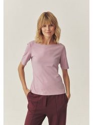 TATUUM Koszulka "Mikajo" w kolorze jasnoróżowym rozmiar: M. Różowe t-shirty damskie Tatuum, m, bez wzorów, bez kołnierzyka. Za 87.81 zł.