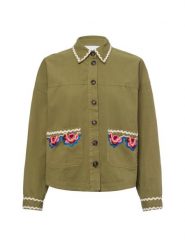 Y.A.S kurtka przejściowa - Yasmirra Kobiety Bawełna zielony, 38. Zielone kurtki damskie Y.A.S, s, bez wzorów, z bawełny, bez kaptura. Za 399.95 zł.