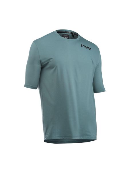 Koszulka rowerowa mtb gravel NORTHWAVE Xtrail Jersey zielony. Zielone t-shirty sportowe męskie Northwave, na lato, l, z jersey, bez ramiączek, na fitness i siłownię. Za 174.00 zł.