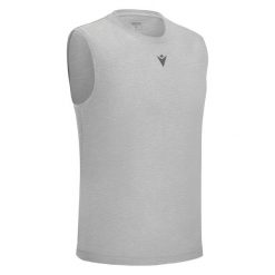 Tank top Macron Mp 151 Hero x5. Szare topy sportowe damskie Macron, l, bez wzorów, z materiału, bez ramiączek. Za 263.70 zł.