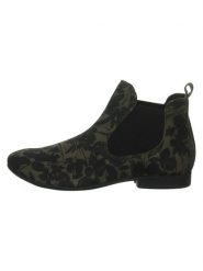 Think! Skórzane sztyblety "Guad 2" w kolorze khaki rozmiar: 40,5. Brązowe botki damskie Think!, sportowe, bez obcasa, bez zapięcia. Za 223.46 zł.