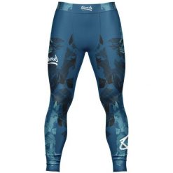 Legginsy 8 Weapons Hit 2.0. Czarne spodnie sportowe męskie 8 WEAPONS, z elastanu. Za 272.00 zł.