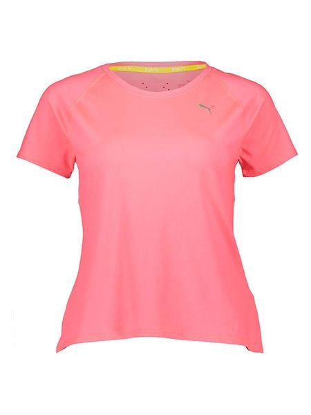 Puma Koszulka "Run Cloudspun" w kolorze różowym do biegania rozmiar: M. Różowe bluzki sportowe damskie Puma, m, bez wzorów, z materiału, bez ramiączek. Za 95.46 zł.