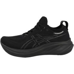 Buty do biegania męskie Asics Gel Nimbus. Czarne obuwie do biegania damskie Asics. Za 899.00 zł.