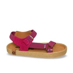 Sandały damskie Nevada Elastic. Czerwone obuwie trekkingowe damskie Aulp, na lato. Za 179.99 zł.