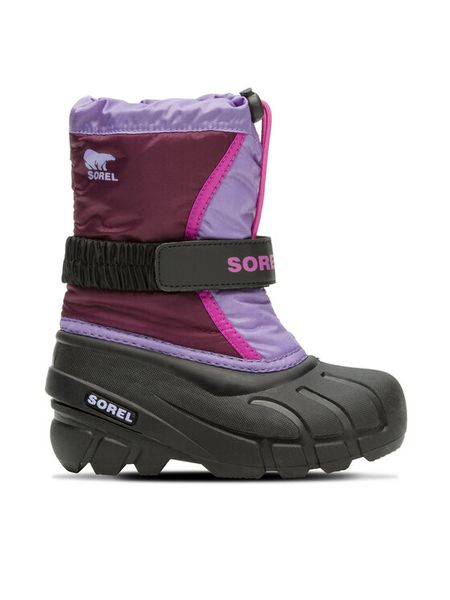 Sorel Śniegowce Flurry™ Boot 2114082562 Fioletowy. Fioletowe kozaki dziewczęce Sorel, bez wzorów, z materiału, bez obcasa. Za 229.99 zł.