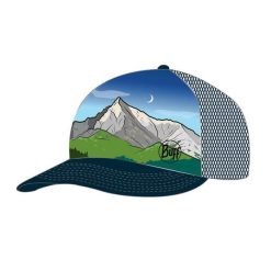 Czapka z daszkiem Buff Trucker Cap. Żółte czapki męskie Buff, bez wzorów, sportowe. Za 139.90 zł.