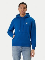 Calvin Klein Jeans Bluza LV04RC274G Niebieski Regular Fit. Niebieskie bluzy bez kaptura męskie Calvin Klein Jeans, m, z bawełny. Za 399.99 zł.