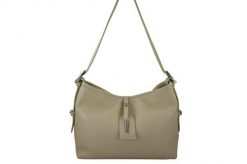 Codzienna torebka damska na ramię - Beżowa jasna. Brązowe torebki klasyczne damskie Barberinis, bez wzorów, ze skóry, małe, bez dodatków. Za 222.99 zł.