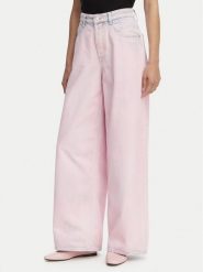 Tommy Jeans Jeansy DW0DW22372 Różowy Loose Fit. Czerwone jeansy damskie Tommy Jeans. Za 529.99 zł.