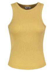 Sublevel Top w kolorze żółtym rozmiar: S. Żółte topy damskie Sublevel, s, bez wzorów, bez kołnierzyka. Za 39.99 zł.