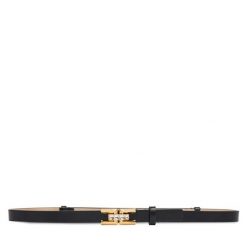 Pasek Damski Elisabetta Franchi. Czarne paski damskie Elisabetta Franchi, bez wzorów. Za 809.99 zł.