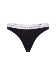 Tommy Hilfiger Stringi Kobiety Dżersej niebieski|biały, XL. Białe stringi damskie Tommy Hilfiger, xl, bez wzorów, z dżerseju. Za 99.95 zł.