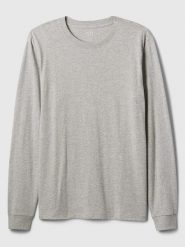 GAP Sweter w kolorze szarym rozmiar: XL. Szare swetry męskie GAP, xl, bez wzorów, z bawełny, bez kołnierzyka. Za 43.88 zł.