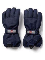 LEGO Rękawiczki "Atlin 700" w kolorze granatowym rozmiar: 146/152. Niebieskie rękawiczki dziecięce LEGO, bez ramiączek. Za 135.49 zł.