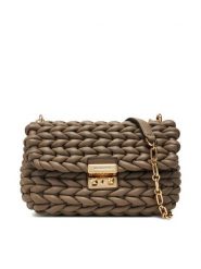 MICHAEL Michael Kors Torebka Tribeca 30T5G2RL7T Beżowy. Brązowe torebki klasyczne damskie MICHAEL Michael Kors, bez wzorów, ze skóry, bez dodatków. Za 2,109.00 zł.