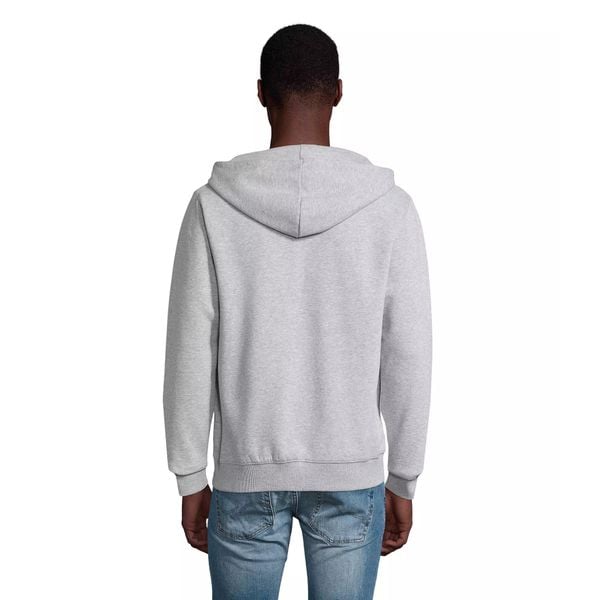 Bluza z kapturem i zamkiem błyskawicznym Sol's Spike. Szare bluzy z kapturem męskie SOL'S, m. Za 211.00 zł.