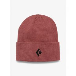 Czapka zimowa Black Diamond Watch Cap - cherrywood. Czerwone czapki męskie Black Diamond, na zimę, bez wzorów, sportowe. Za 97.99 zł.