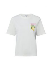 Marie Lund Koszulka Kobiety Bawełna (100%) biały, S. Białe t-shirty damskie Marie Lund, s, bez wzorów, z bawełny, bez kołnierzyka. Za 89.95 zł.