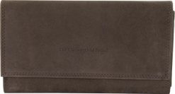 Portfel Chesterfield Wmns Billy Brown Brown. Brązowe portfele damskie Erima, bez wzorów, z materiału. Za 177.99 zł.
