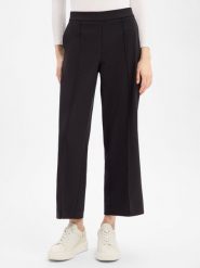 Someday spodnie materiałowe - Charlie cropped Kobiety Sztuczne włókno czarny, 42. Czarne spodnie materiałowe damskie Someday, bez wzorów, z materiału, klasyczne. Za 399.95 zł.