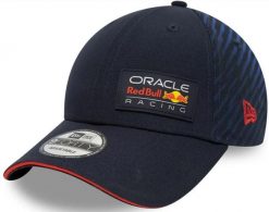 Czapka Red Bull Racing F1 New Era niebieska. Czerwone czapki męskie RED BULL, bez wzorów, z koronki. Za 202.99 zł.
