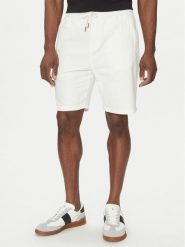 Scotch & Soda Szorty materiałowe 180322 Écru Regular Fit. Szorty męskie Scotch & Soda, z bawełny, bez kołnierzyka. Za 319.45 zł.