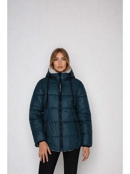 Steve Madden Kurtka zimowa w kolorze turkusowym rozmiar: S. Niebieskie kurtki damskie Steve Madden, na zimę, s, bez wzorów, z puchu, bez kaptura. Za 195.99 zł.