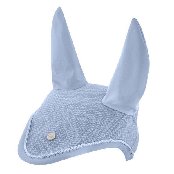 Czapka z muchą dla koni Waldhausen Rimini. Niebieskie czapki męskie WALDHAUSEN, bez wzorów, z poliesteru, eleganckie. Za 148.00 zł.