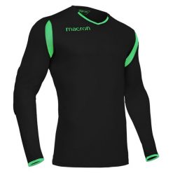 Koszulka bramkarska Macron antilia. Czarne t-shirty sportowe męskie Macron, bez ramiączek, do piłki nożnej. Za 213.50 zł.