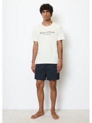 Marc O´Polo Bodywear Koszulka piżamowa w kolorze białym rozmiar: S. Białe koszulki polo męskie s, bez wzorów, z bawełny, bez ramiączek. Za 73.95 zł.