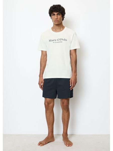 Marc O´Polo Bodywear Koszulka piżamowa w kolorze białym rozmiar: S. Białe koszulki polo męskie s, bez wzorów, z bawełny, bez ramiączek. Za 73.95 zł.