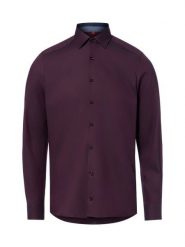 Finshley & Harding koszula biznesowa Mężczyźni Slim Fit Bawełna (100%) lila, 44. Koszule męskie Finshley & Harding, m, bez wzorów, z bawełny, bez kołnierzyka, bez ramiączek. Za 229.95 zł.