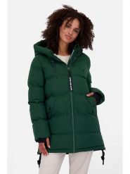 Alife and kickin Kurtka zimowa "CathyAK" w kolorze zielonym rozmiar: XL. Zielone kurtki damskie Alife and Kickin, na zimę, xl, bez wzorów, z puchu, bez kaptura. Za 357.95 zł.