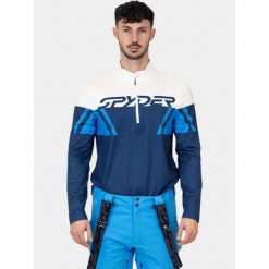 Koszulka Męska Spyder Podium HZ. Białe bielizna termoaktywna męska Spyder, l, bez wzorów. Za 479.00 zł.