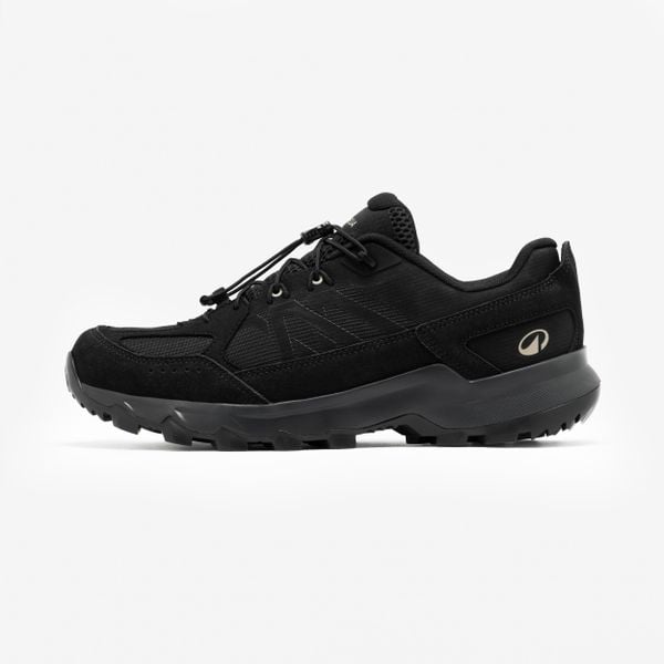 Buty turystyczne męskie Quechua MH500 Softer. Czarne buty trekkingowe męskie QUECHUA, na lato, z materiału, bez zapięcia, outdoorowe. Za 289.99 zł.