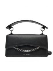 KARL LAGERFELD Torebka A1W30446 Czarny. Czarne torebki klasyczne damskie Karl Lagerfeld, bez wzorów, ze skóry, bez dodatków. Za 759.99 zł.