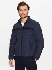 Tommy Hilfiger Kurtka przejściowa MW0MW31638 Granatowy Regular Fit. Niebieskie kurtki męskie Tommy Hilfiger, m, bez wzorów, z syntetyku, bez kaptura. Za 1,319.00 zł.