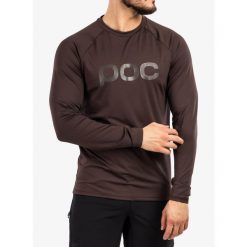 Bluza na rower męska POC Reform Enduro Jersey. Czarne bluzy bez kaptura męskie POC, bez wzorów, z jersey, bez kołnierzyka, bez ramiączek. Za 287.99 zł.