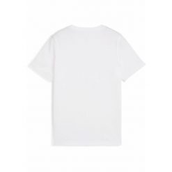 Młodzieżowa koszulka Essentials Nature 2.0 PUMA White. Biała bluzki damskie Puma, m, bez wzorów, młodzieżowe, bez kołnierzyka, bez ramiączek. Za 165.00 zł.