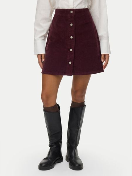 Vero Moda Spódnica mini Etta 10315342 Fioletowy Regular Fit. Fioletowe spódniczki damskie Vero Moda, xl, bez wzorów, z bawełny, mini. Za 139.99 zł.