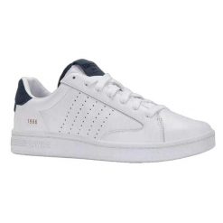 Męskie Skórzane Buty Treningowe Lozan Klub Full Grain. Białe buty fitness męskie K-Swiss, trekkingowe. Za 361.50 zł.