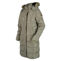 Parka dla kobiet HORKA Glacier. Zielone parki damskie HORKA, na zimę, s, bez wzorów, z futra. Za 532.50 zł.