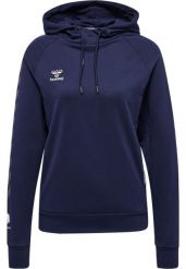 Damska bawełniana bluza z kapturem Hummel Move Grid. Niebieskie bluzy z nadrukiem damskie HUMMEL, l, z bawełny. Za 256.85 zł.