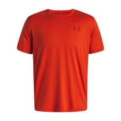 Koszulka Under Armour Sportstyle Left Chest. Brązowe t-shirty sportowe męskie Under Armour, m, z bawełny, bez ramiączek, na fitness i siłownię. Za 53.99 zł.